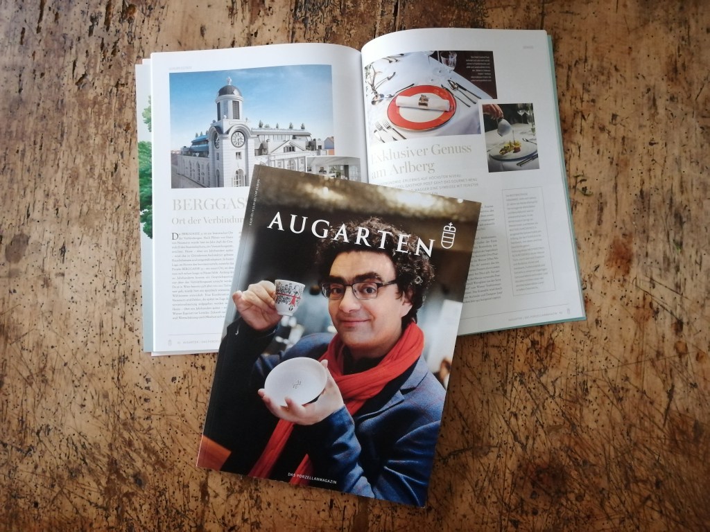 Die MEISTERSTRASSE im aktuellen "Augarten - Das Porzellanmagazin"
